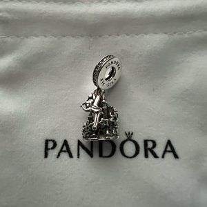 Tinker Bell and Fantasyland Castle Dangle Charm